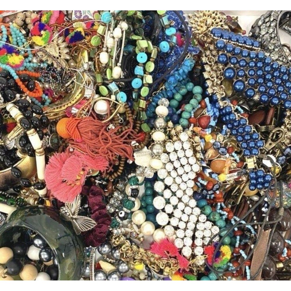 10+ Pc Mixed Jewelry Lot - Wearable - Estate, Costume, Vintage, Artisan